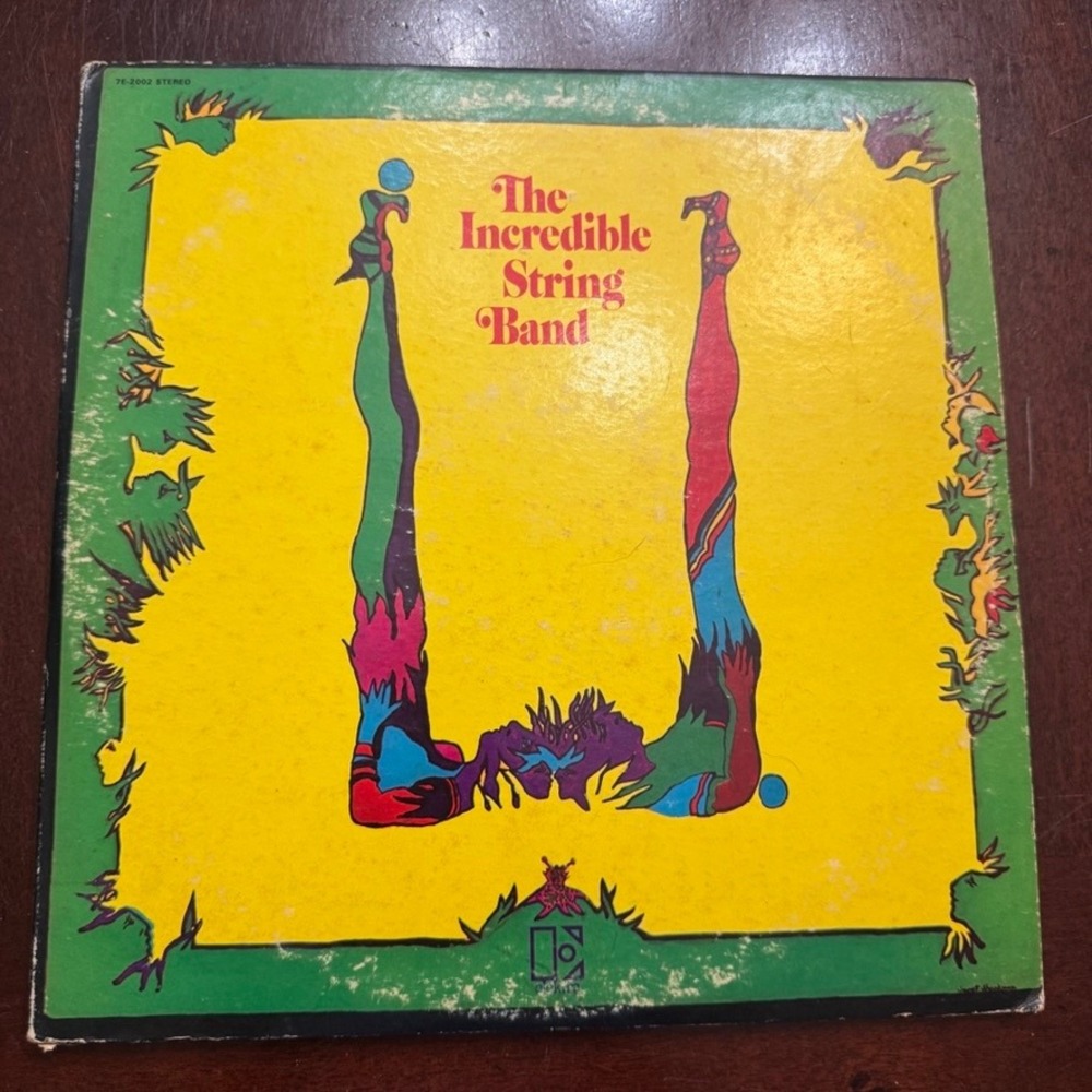 The Incredible String Band U Vinyl 2 LP Elektra 7E-2002 Stereo Psych Folk 1970